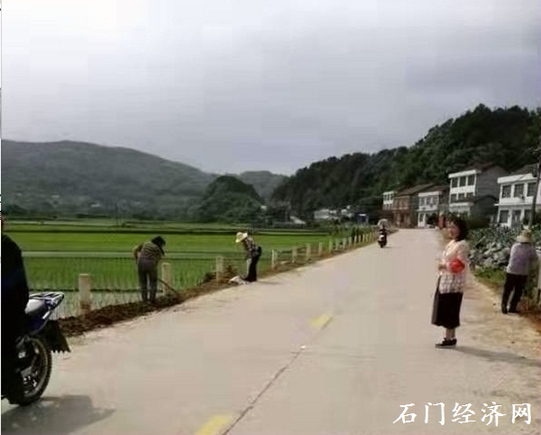 县自然资源局信息改善农村人居环境水田岗村再上新征程